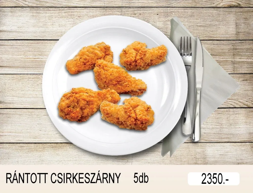 Rántott csirkeszárny