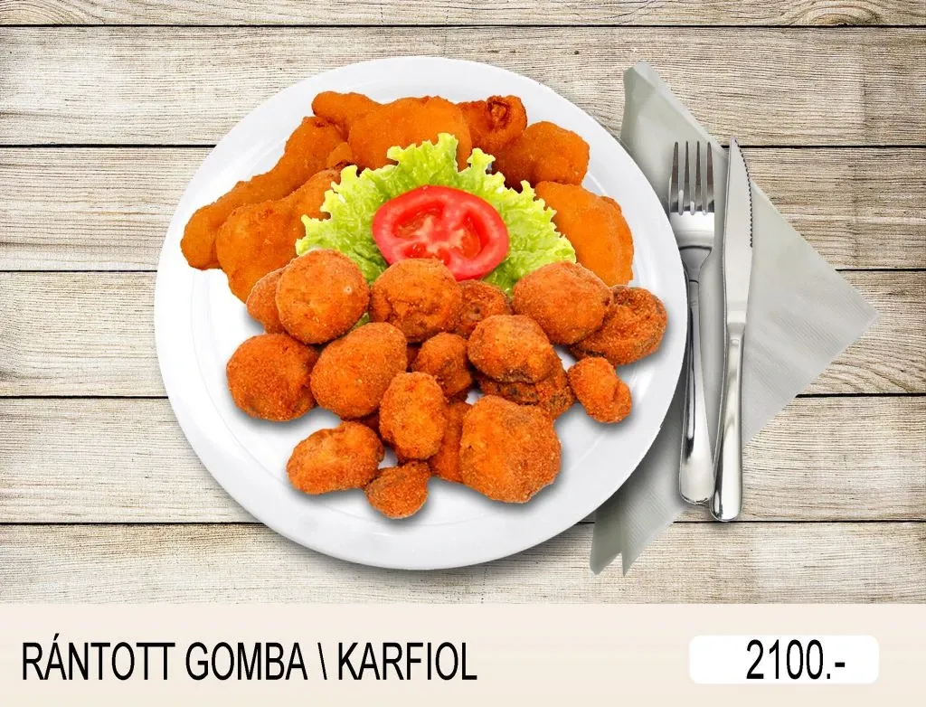 Rántott gomba vagy karfiol