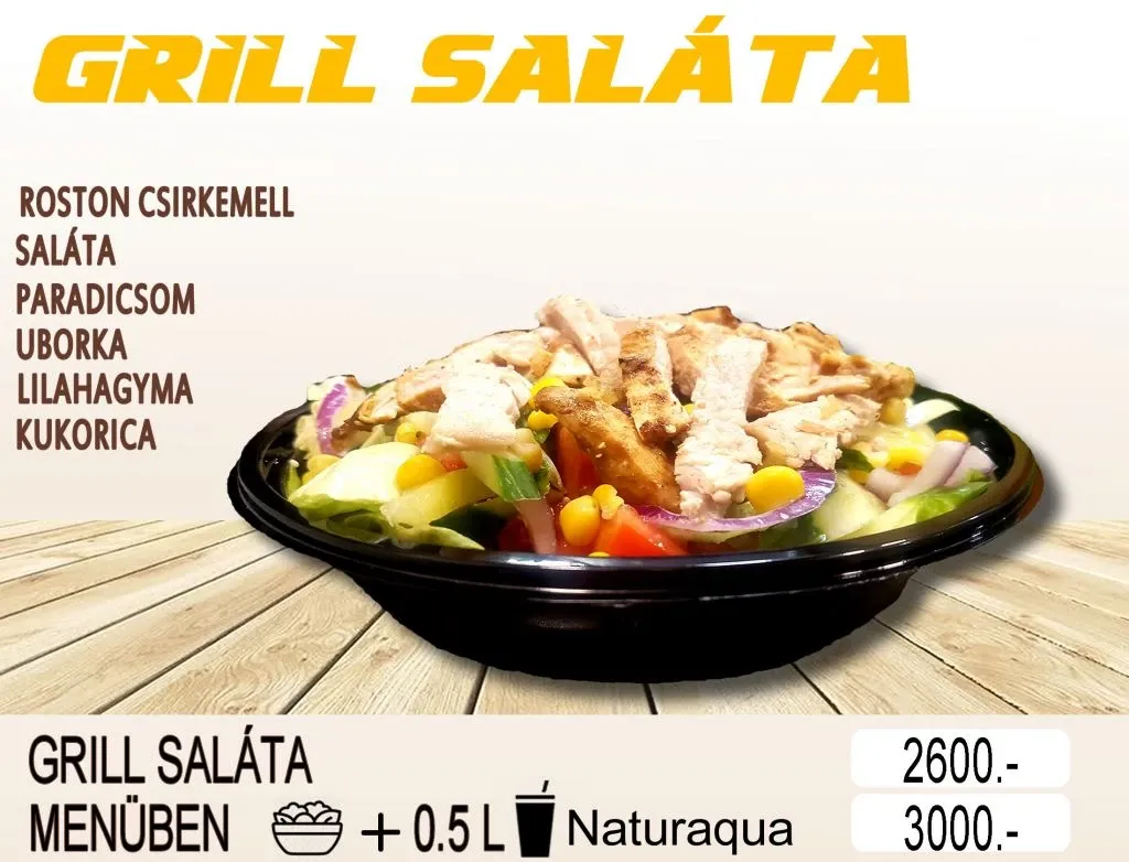 Grill saláta