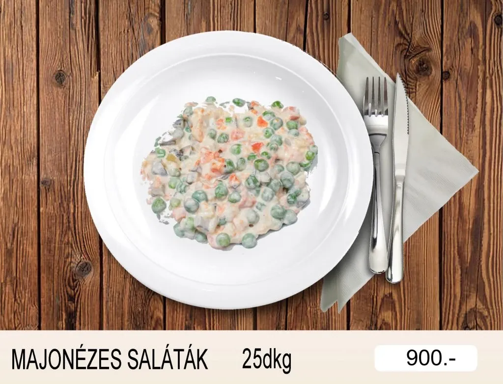 Majonézes saláták