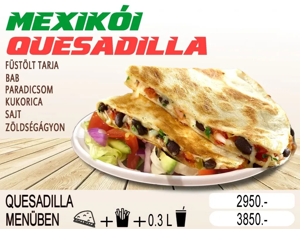 Mexikói quesadilla