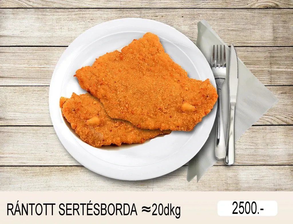 Rántott sertésborda