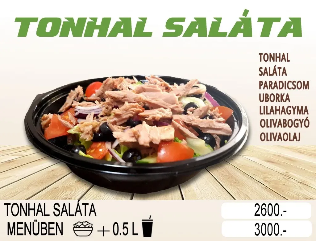 Tonhal saláta